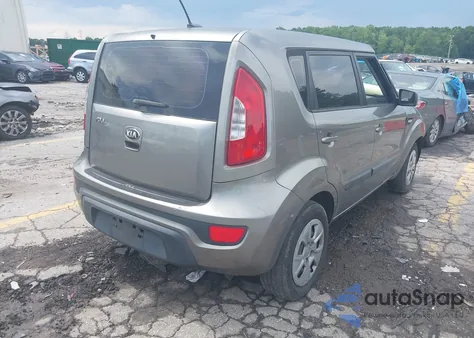 2013 Kia Soul из США, поврежденный, VIN KNDJT2A52D7497079